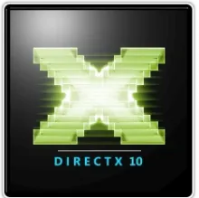 The DirectX 10 Logo.